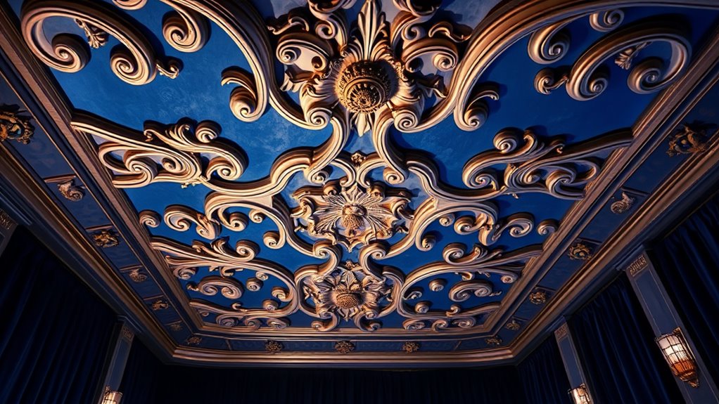 unique decorative plaster work